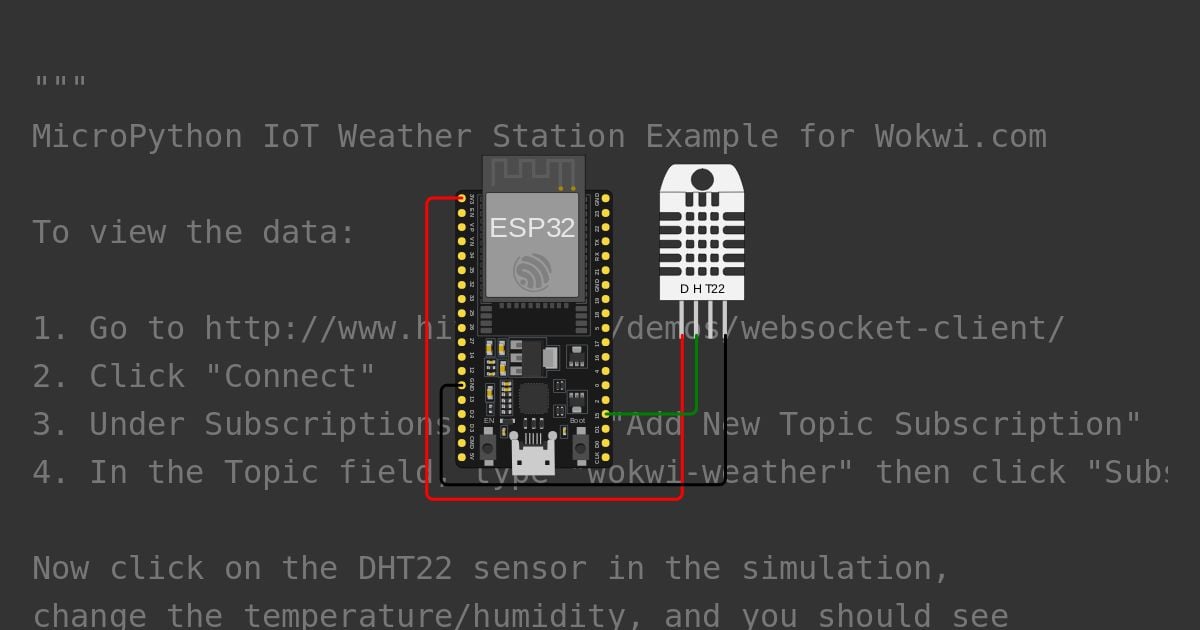 MicroPython MQTT Weather Logger
