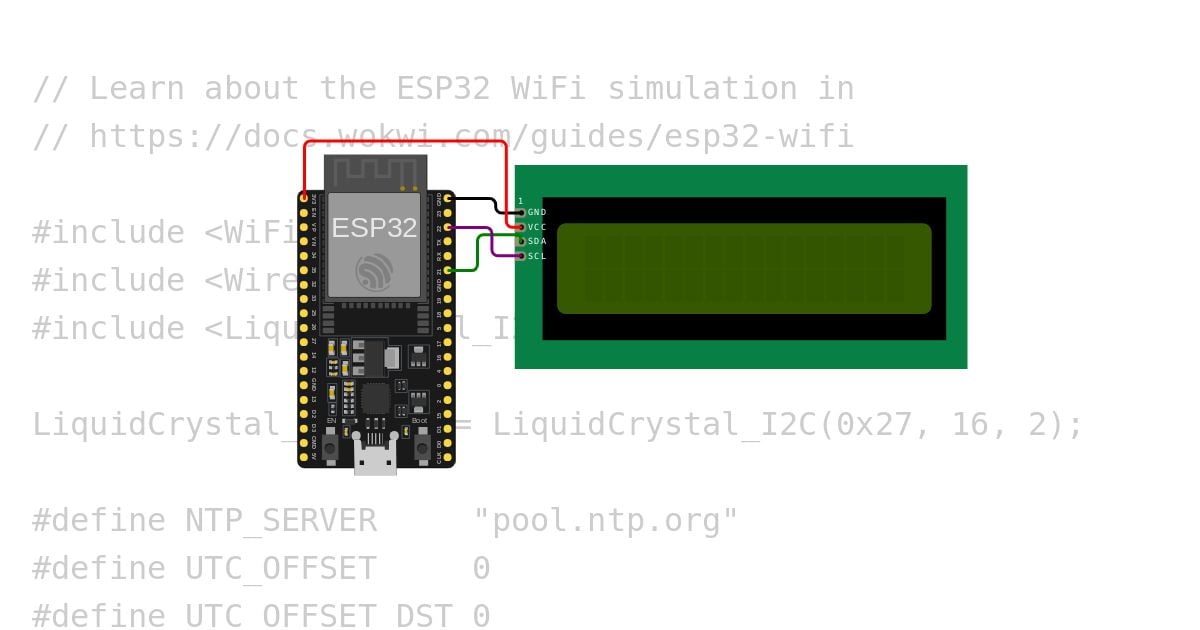 ESP32 NTP Clock