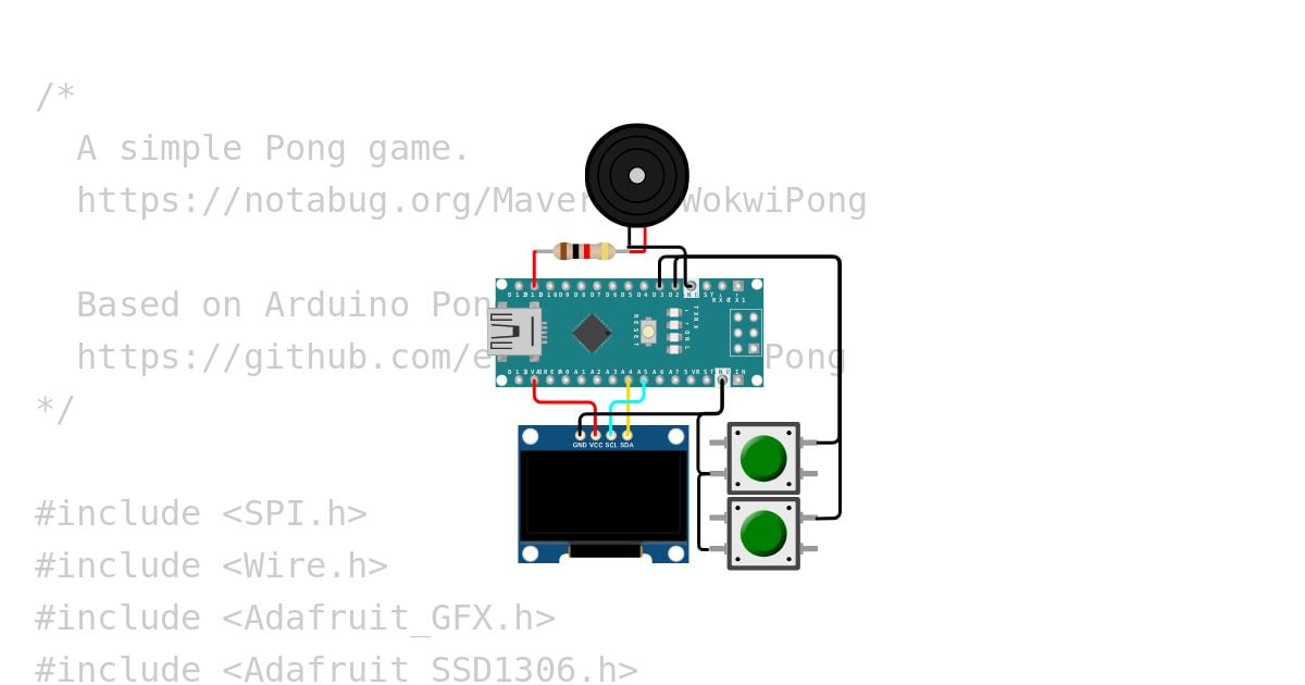 Nano Pong