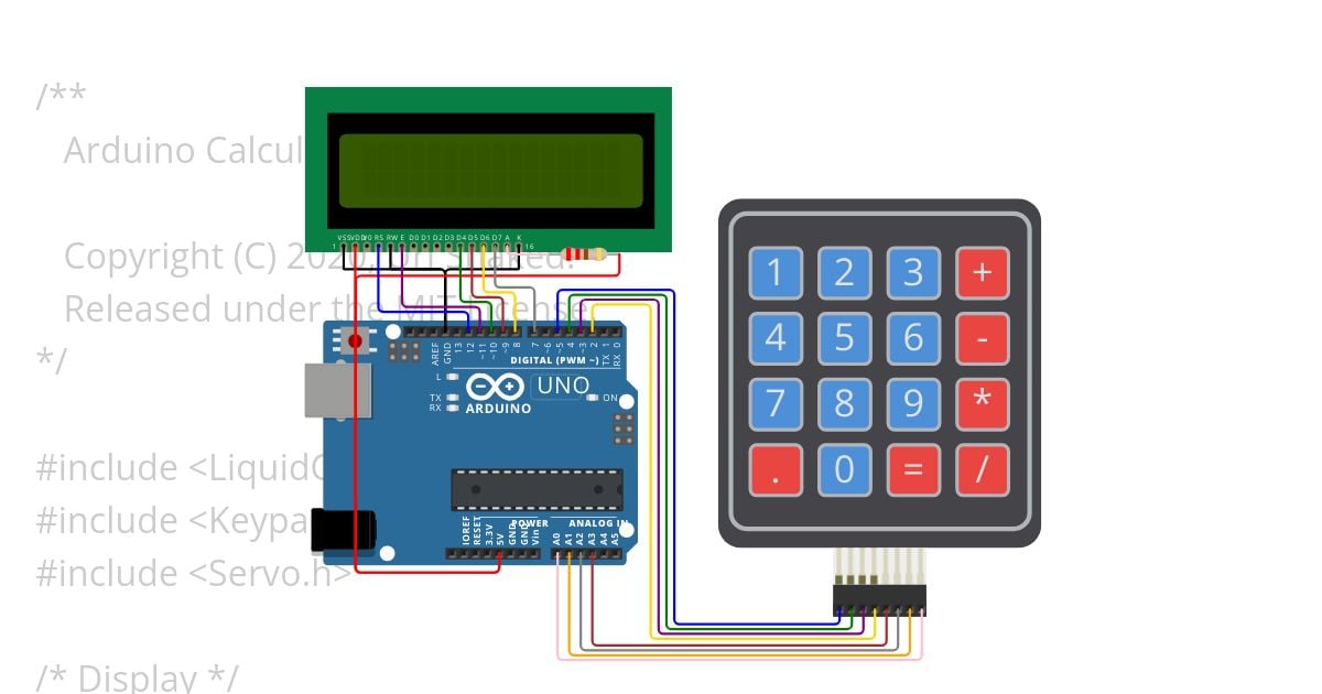 Arduino Calculator