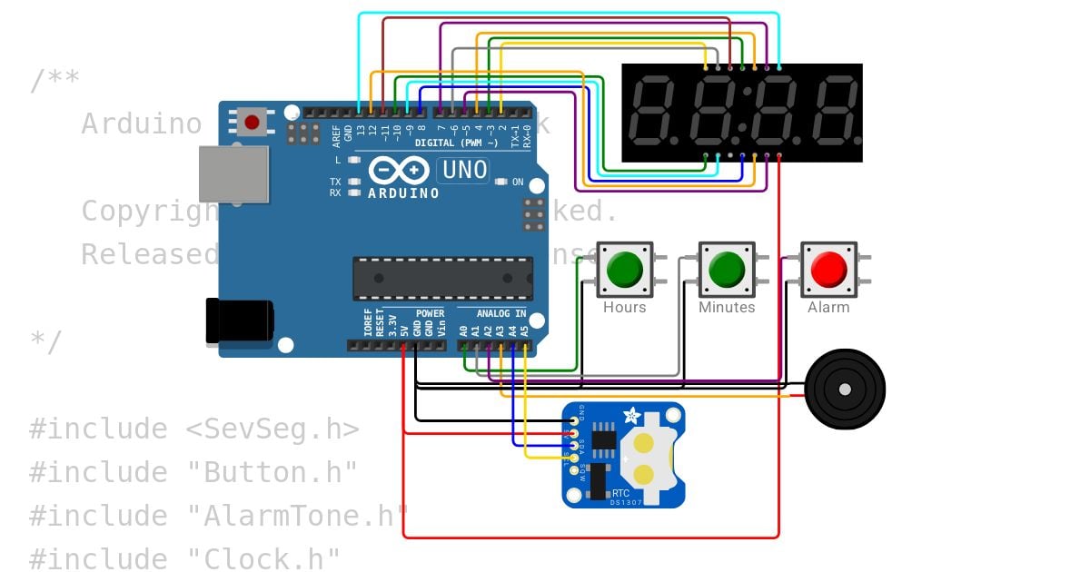 Alarm Clock with RTC