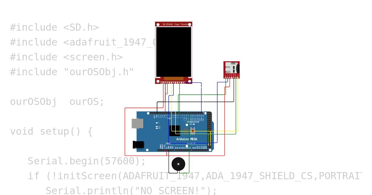 Touch LCD Breakout Game